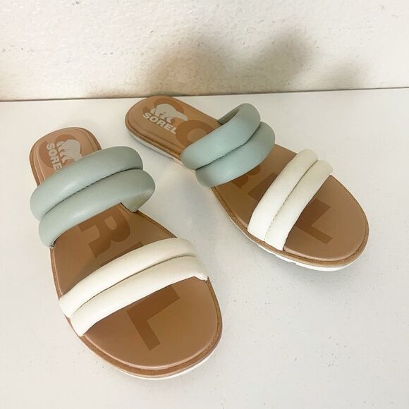 SOREL Ella II Puff Slide Women's. SZ 10.5 - Picture 5 of 16